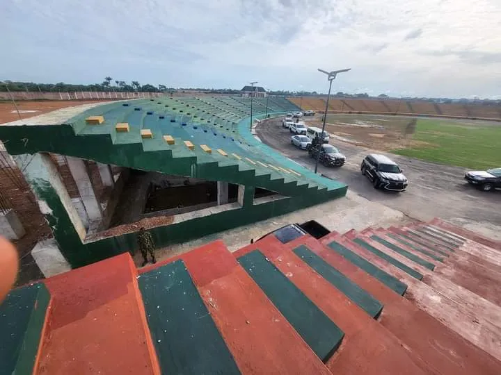 Misleading! Picture Not Gen. Sani Abacha Stadium In Ebonyi 2 Fb Img 1694867233015