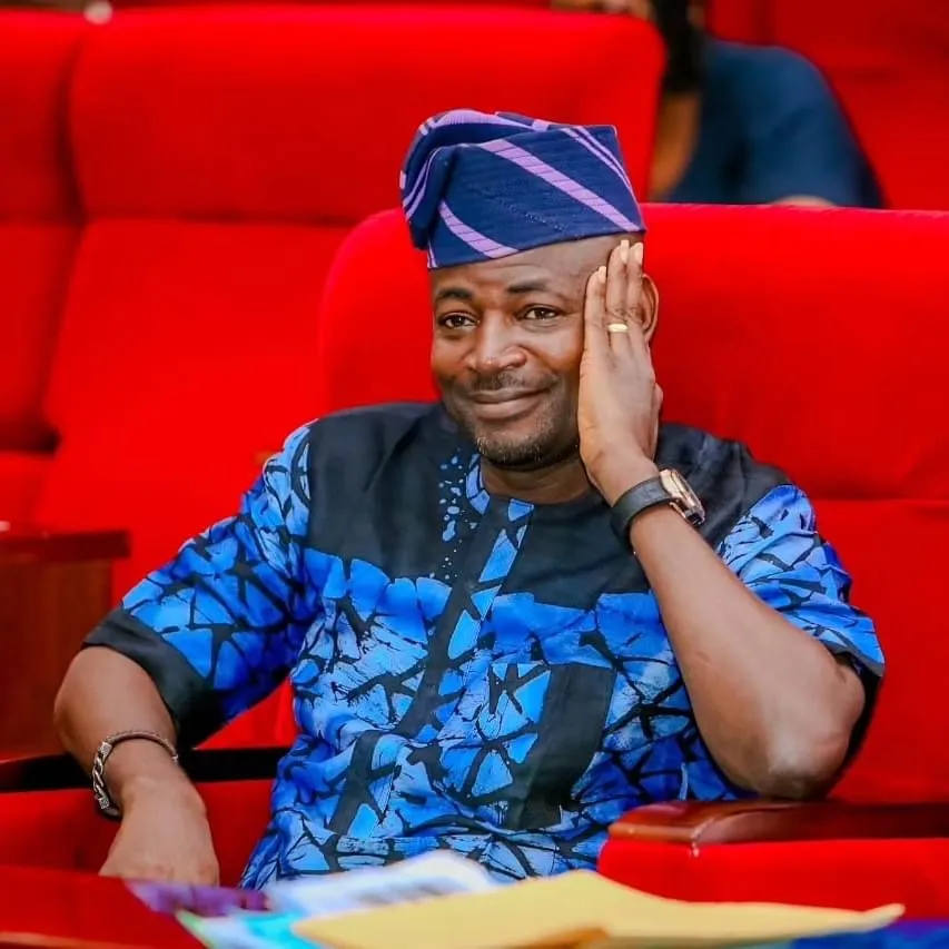 Hon. Wasiu Isiaka, Ogun State Commissioner for Sports Development, pictured at the treasury board meeting discussing the budgets for the 2024 Gateway Games and 2024 Ministry of Sports Development. Credit: Isiaka A. Wasiu/Facebook