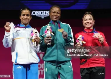 Onome Didih Lawal Power Nigeria To Double Gold With Record Breaking Displays In Glasgow