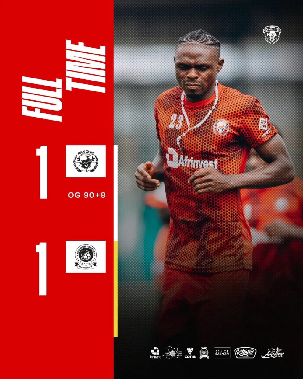 Goalkeeping Errors Cost Katsina United As Rangers Snatch Late Point