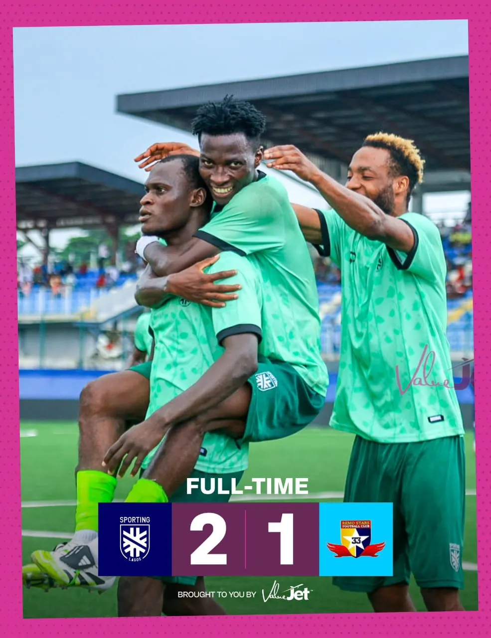 Sporting Lagos Crowned Champions After Thrilling Valuejet Cup Final