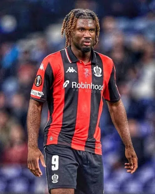 Terem Moffi Nice Future In Doubt As Clubs Circle Super Eagles Striker