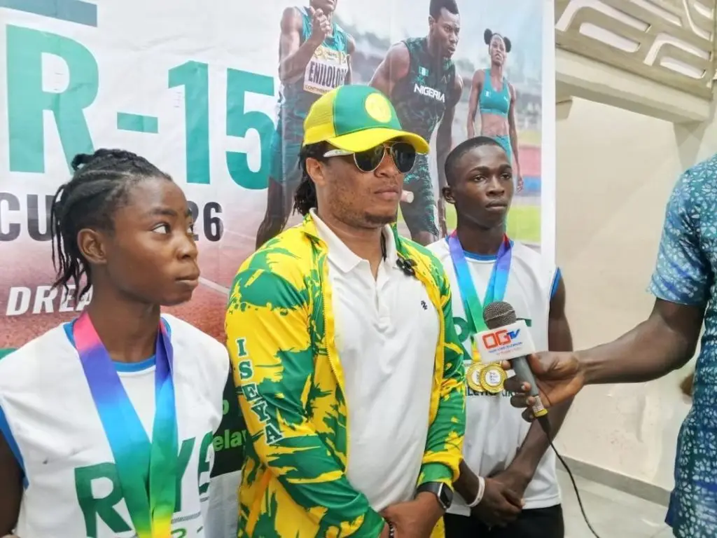Boxing Championship - Hon Tunde Delu At The Maiden Edition Of The Riye U15 Athletics Championship At Mko Abiola Sports Arena
