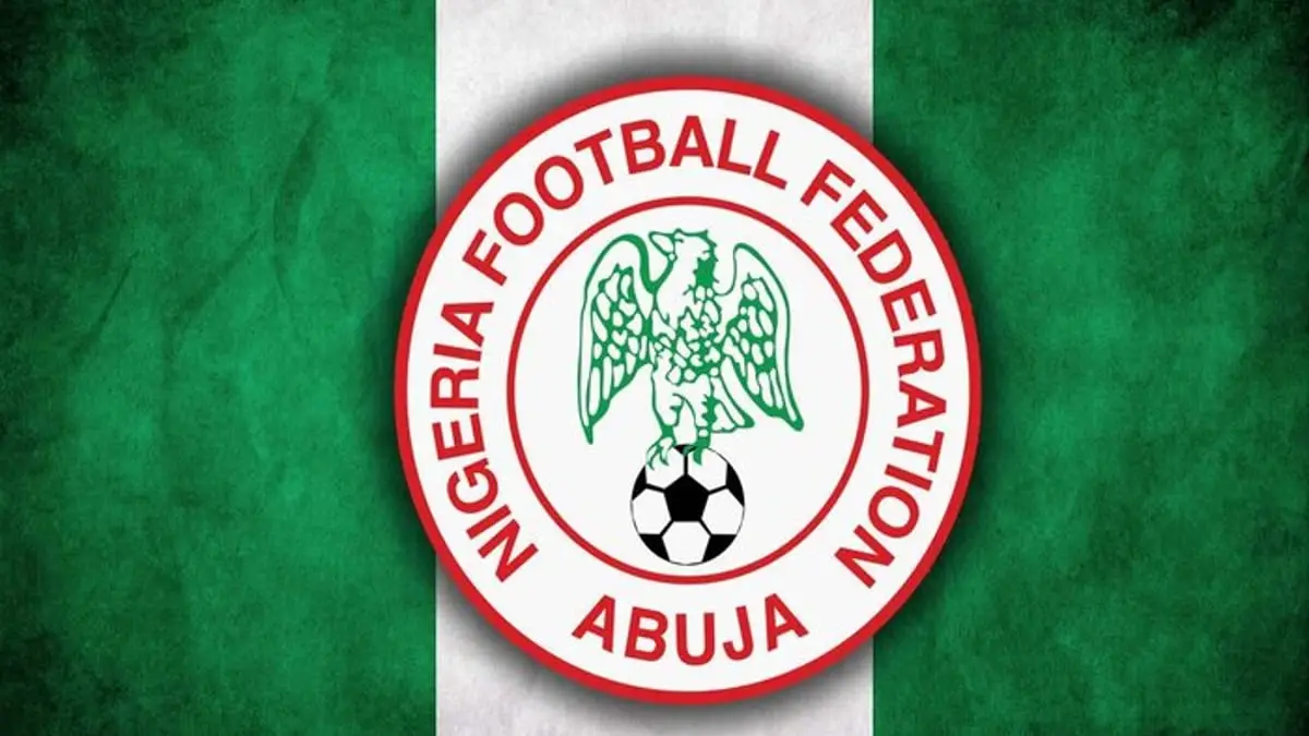 Fifa - Nff Logo And Nigeria Flag