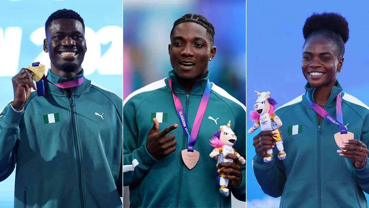 Nathaniel Ezekiel Kanyinsola Ajayi And Tobi Amusan