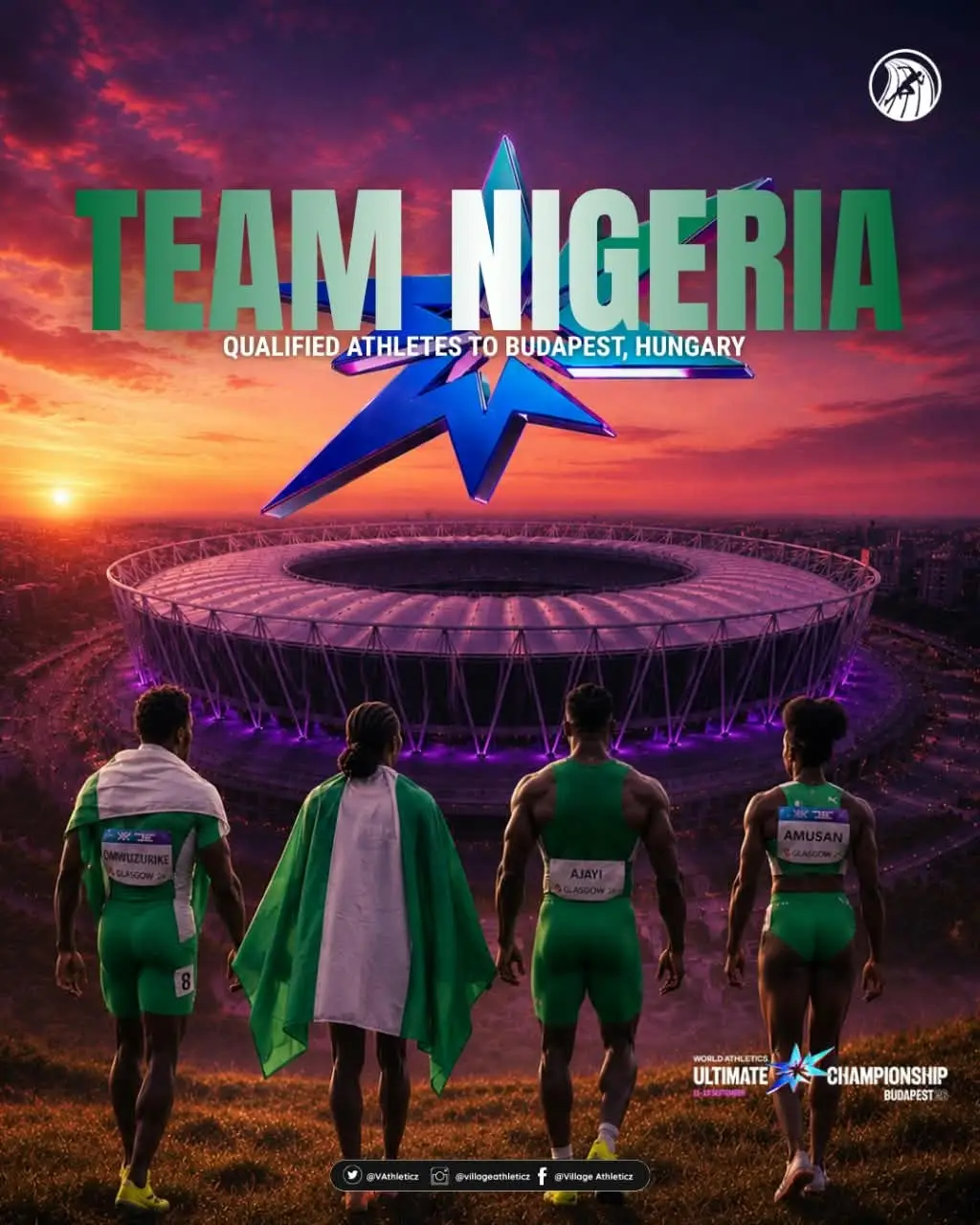 Nigerian Athletes Set For Ultimate Championship As World Athletics Confirms Final Entries 4 Nigerian Athletes Set For Ultimate Championship As World Athletics Confirms