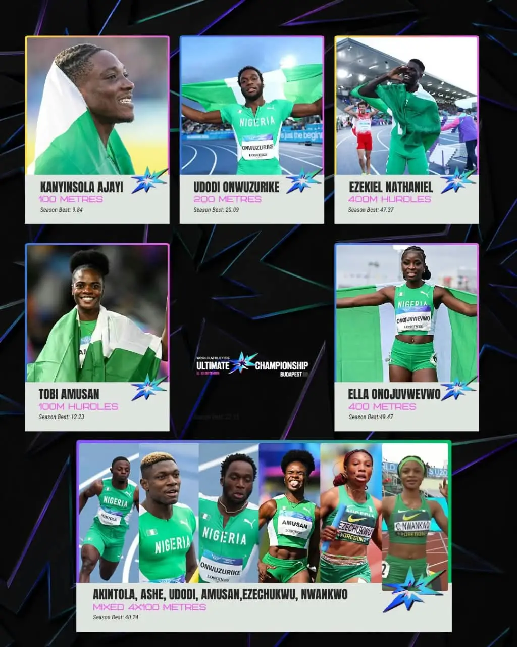 Nigerian athletes set for Ultimate Championship