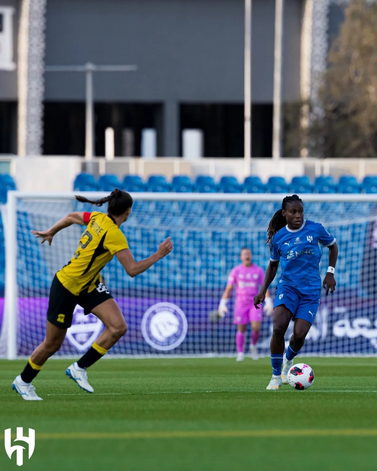 Ucheibe Debut, Oshoala Scores, Against Ashleigh Plumptre’s Al Ittihad As Al Hilal Reach Super Cup Final.